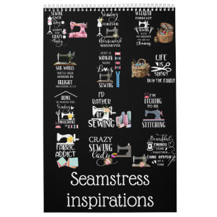 Seamstress inspirations calendar