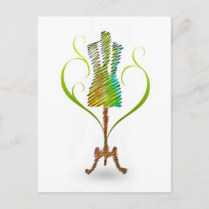 Seamstress mannequin / Dressmaker Mannequin Postcard