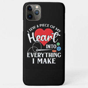 Seamstress Quilting Knitting iPhone 11 Pro Max Case