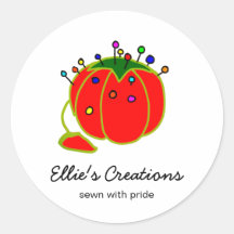 Seamstress Red Pin Cushion Seamstress 