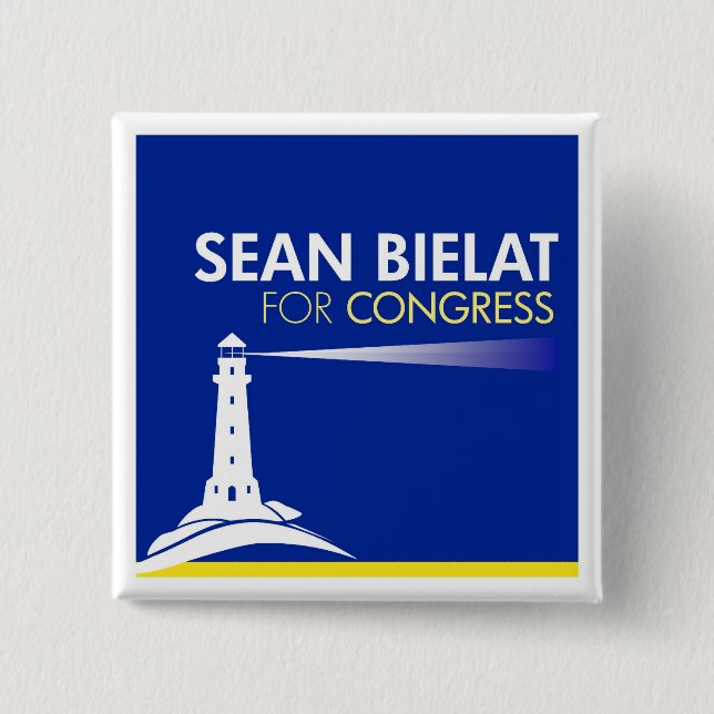 Sean Bielat for Congress Button (Front)