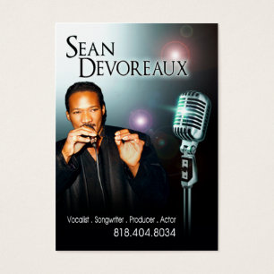 Sean's music card