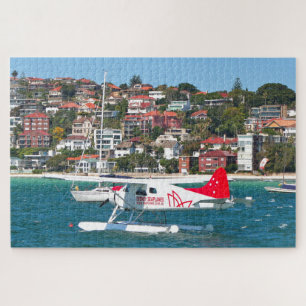 Seaplane and yacht, Sydney, Australia Jigsaw Puzzle