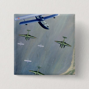 Seaplanes, 1933 15 cm square badge