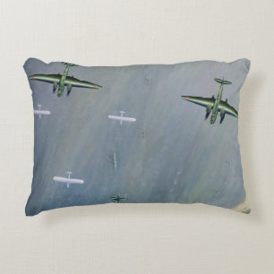 Seaplanes, 1933 decorative cushion