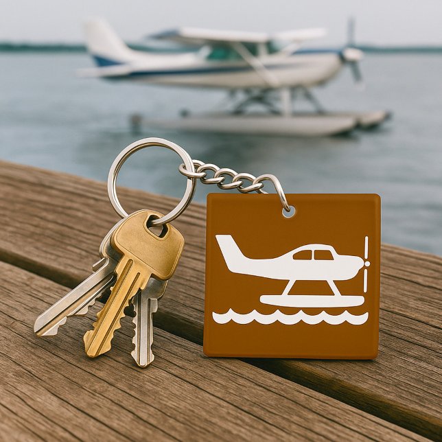 Seaplanes Sign Key Ring (Creator Uploaded)