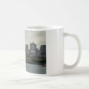 SEAPORT OF BOSTON HARBOR COFFEE MUG