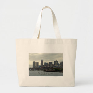 SEAPORT OF BOSTON HARBOR LARGE TOTE BAG