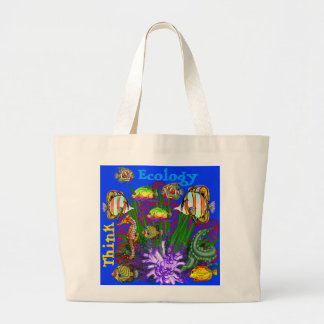 Seaquarium Tote Bags Think Ecology