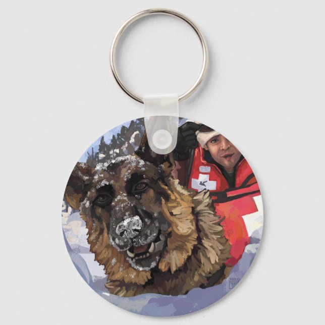 Search and Rescue Key Ring (Front)