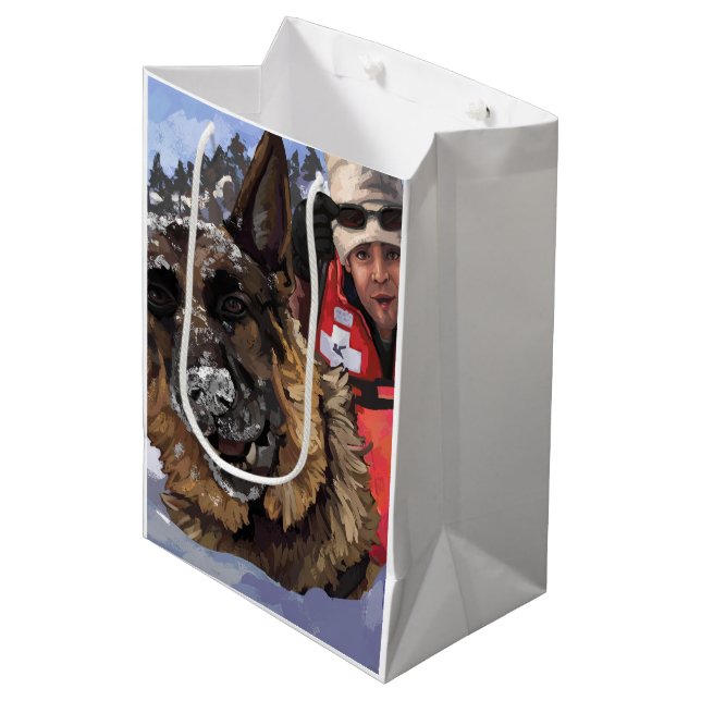 Search and Rescue Medium Gift Bag (Front Angled)