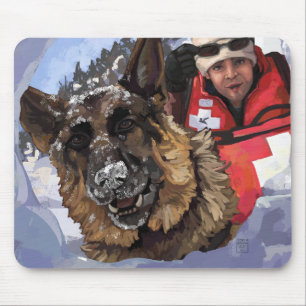 Search and Rescue Mouse Pad