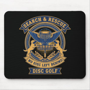 Search And Rescue No Disc Left Behind Disc Golf _4 Mouse Pad