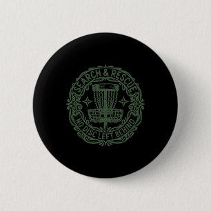 Search And Rescue No Disc Left Behind Disc Golf Sk 6 Cm Round Badge