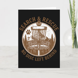 Search And Rescue No Disc Left Behind Disc Golf Sk Card