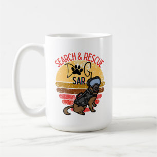 Search and Rescue SAR K-9 Professional Dogs Coffee Mug