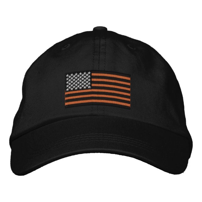 Search and Rescue SAR Thin Orange Lines American Embroidered Hat (Front)