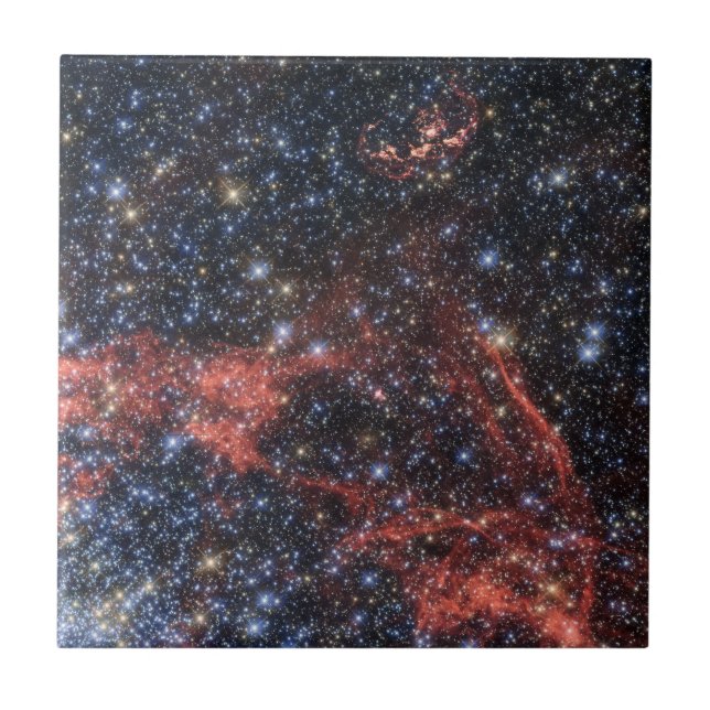 Search For Stellar Survivor Of Supernova Explosion Ceramic Tile (Front)