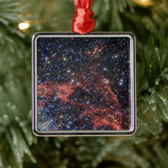 Search For Stellar Survivor Of Supernova Explosion Metal Ornament (Tree)