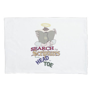 Search the Scriptures - Book of Mormon Pillowcase