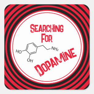 Searching For Dopamine Sticker