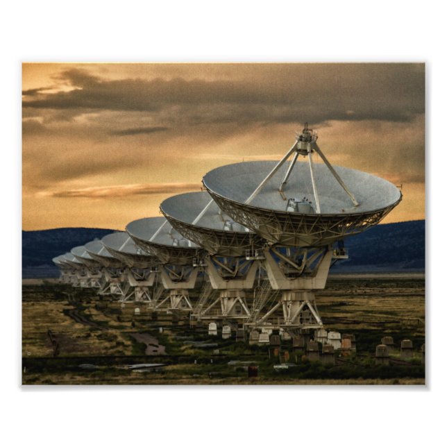 Searching for transmissions photo print (Front)