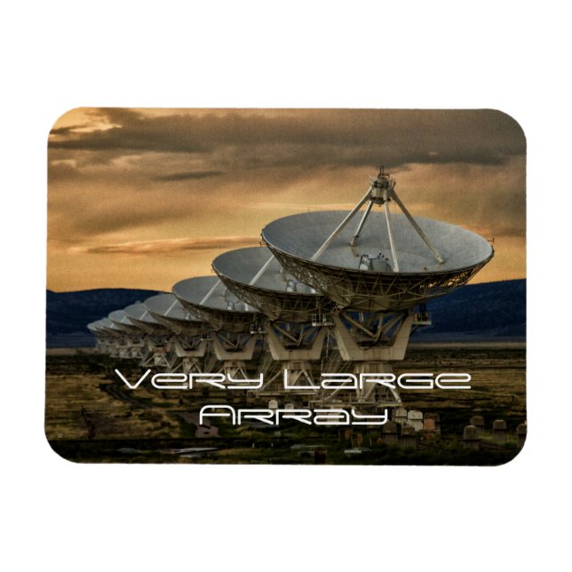 Searching for transmissions Very Large Array Magnet (Horizontal)