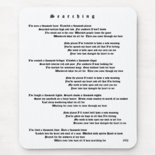 Searching Mouse Pad