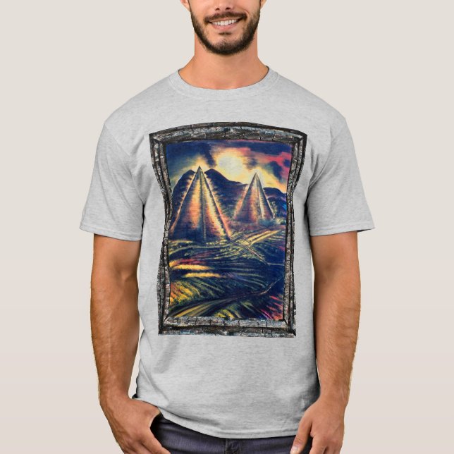 Searching, The Pyramids T-Shirt (Front)