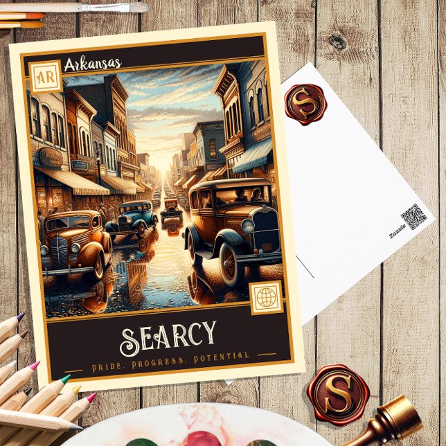 Searcy, Arkansas | Vintage Postcard (Creator Uploaded)