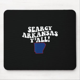 Searcy Arkansas Y'all Ar Southern Accent Vacation Mouse Pad