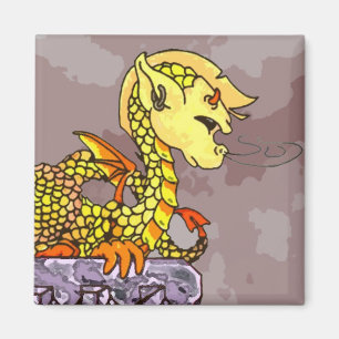 Seared The Baby Dragon Magnet
