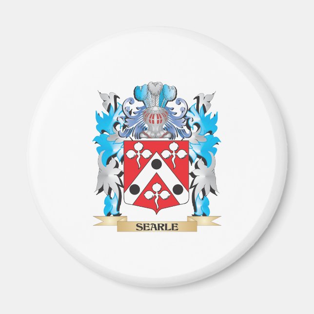 Searle Coat of Arms - Family Crest Magnet (Front)