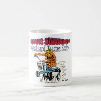 Sears Suburban Backyard Tractor Club in new logo Coffee Mug