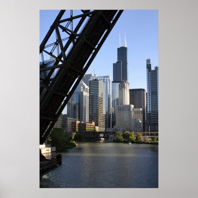 Sears Tower Drawbridge Poster (Front)