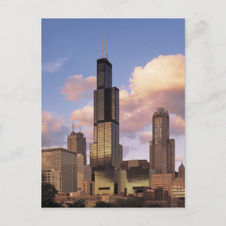 Sears Tower Postcard - Willis Tower - Chicago
