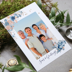 Seas & Greetings Christmas Nautical Chic Photo