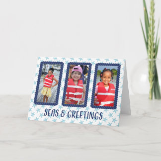 Seas & Greetings- Photo Frame Card