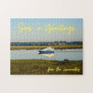 Seas n Greetings from the Lowcountry Hilton Head Jigsaw Puzzle