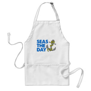 Seas The Day Anchor Apron