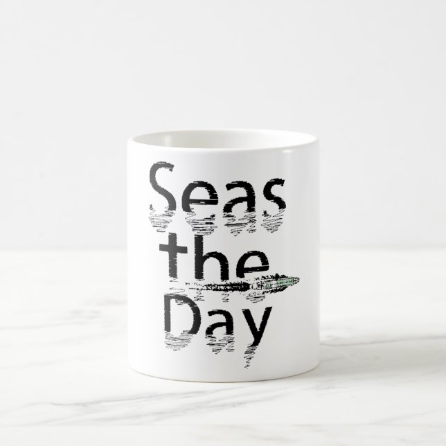 Seas the Day  Coffee Mug (Center)