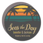 Seas the Day Cruise Door Marker Car Magnet