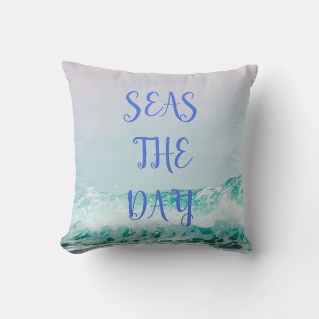 Seas The Day Cushion (Front)