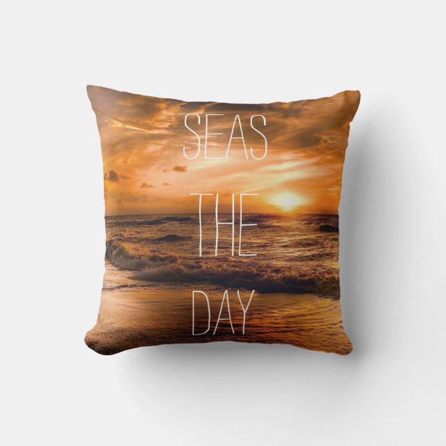 Seas The Day Cushion (Front)