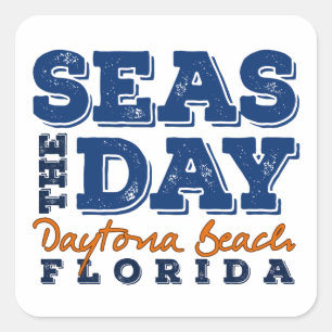 Seas the Day Daytona Beach Florida sticker