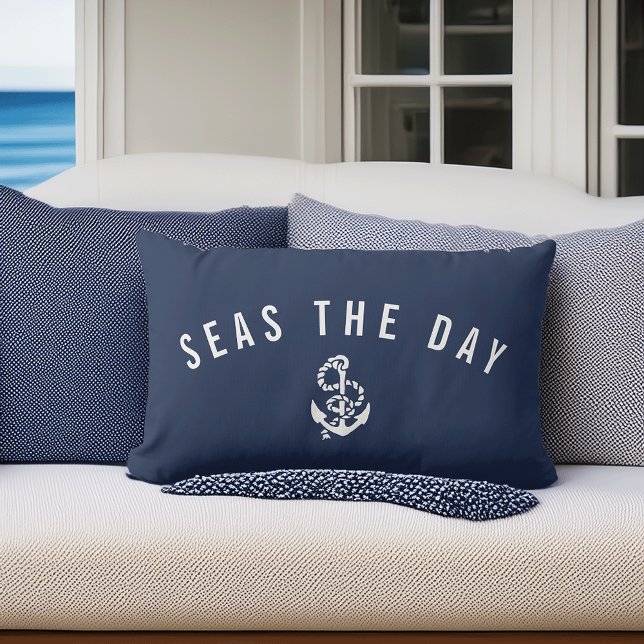 Seas the Day Lumbar Cushion (Creator Uploaded)