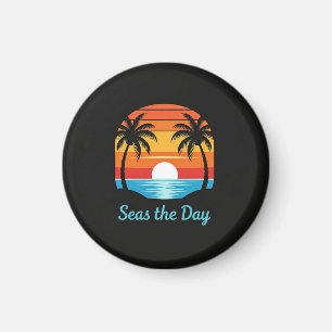 Seas the Day magnet