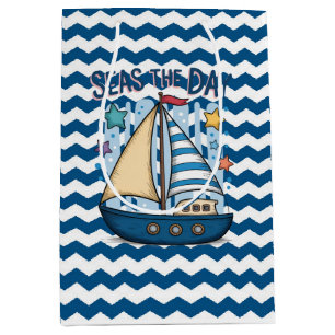 Seas The Day  Medium Gift Bag