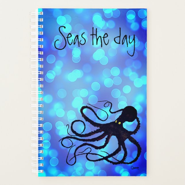 Seas the Day Octopus - Day Planner (Front)