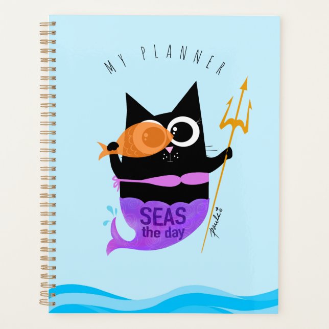Seas the Day — Personalised Planner (Front)